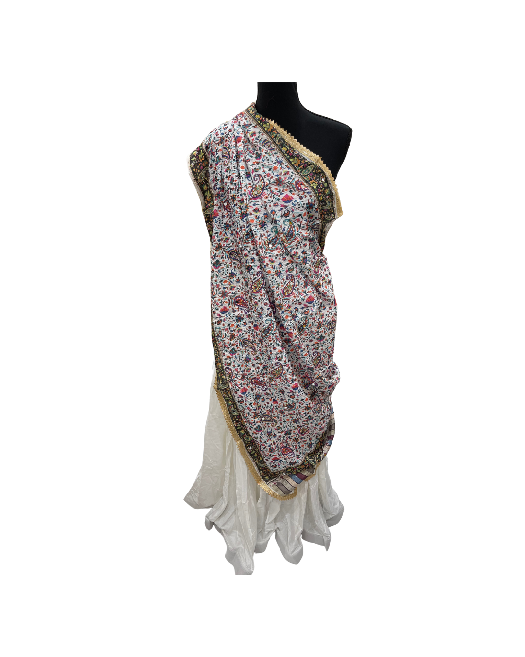Mirror Work Dupatta