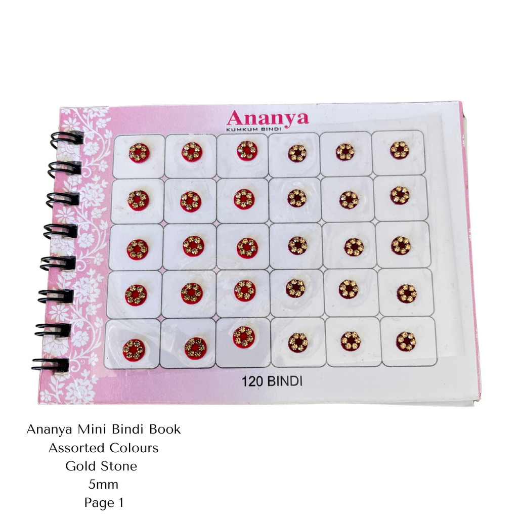 Mini Bindi Book - 120 Bindi (Small)