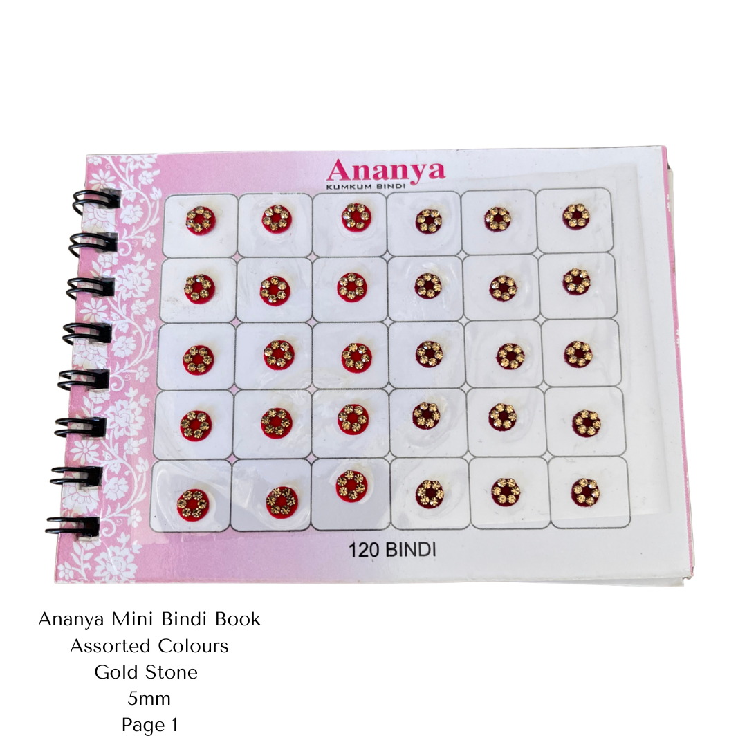Mini Bindi Book - 120 Bindi (Small)