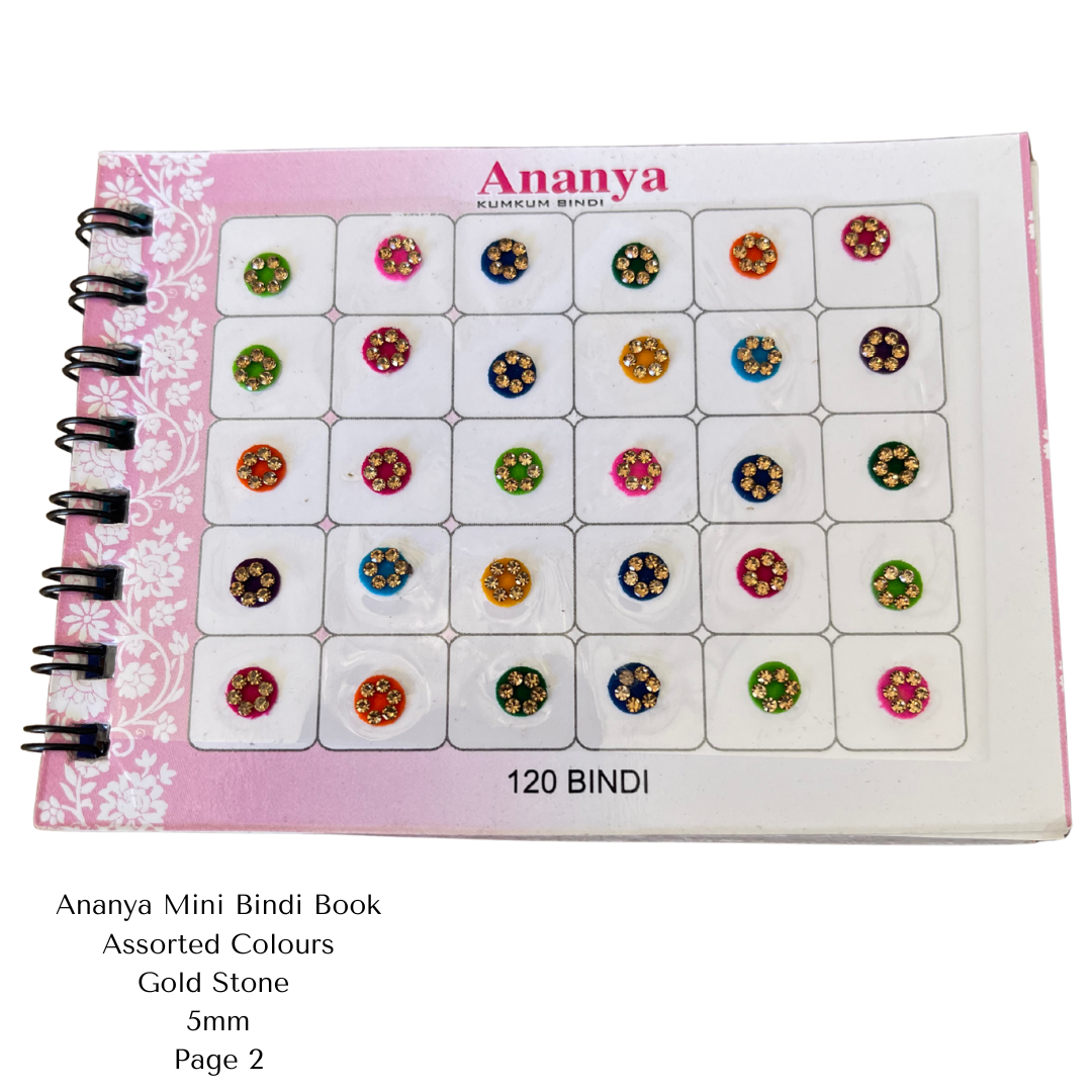 Mini Bindi Book - 120 Bindi (Small)