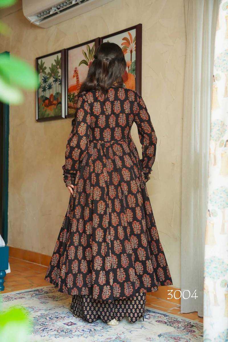 Rayon Digital Print Kurti and Bottom