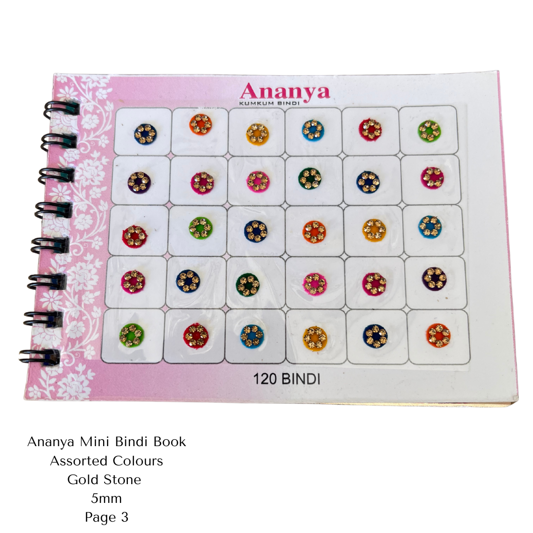 Mini Bindi Book - 120 Bindi (Small)