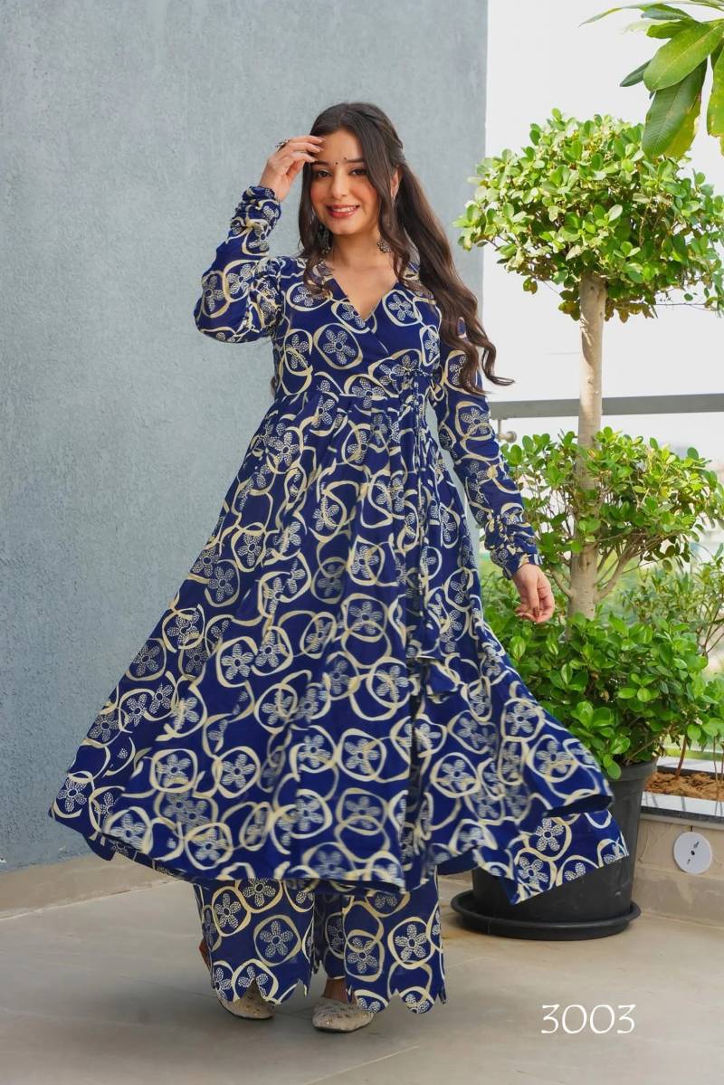 Rayon Digital Print Kurti and Bottom
