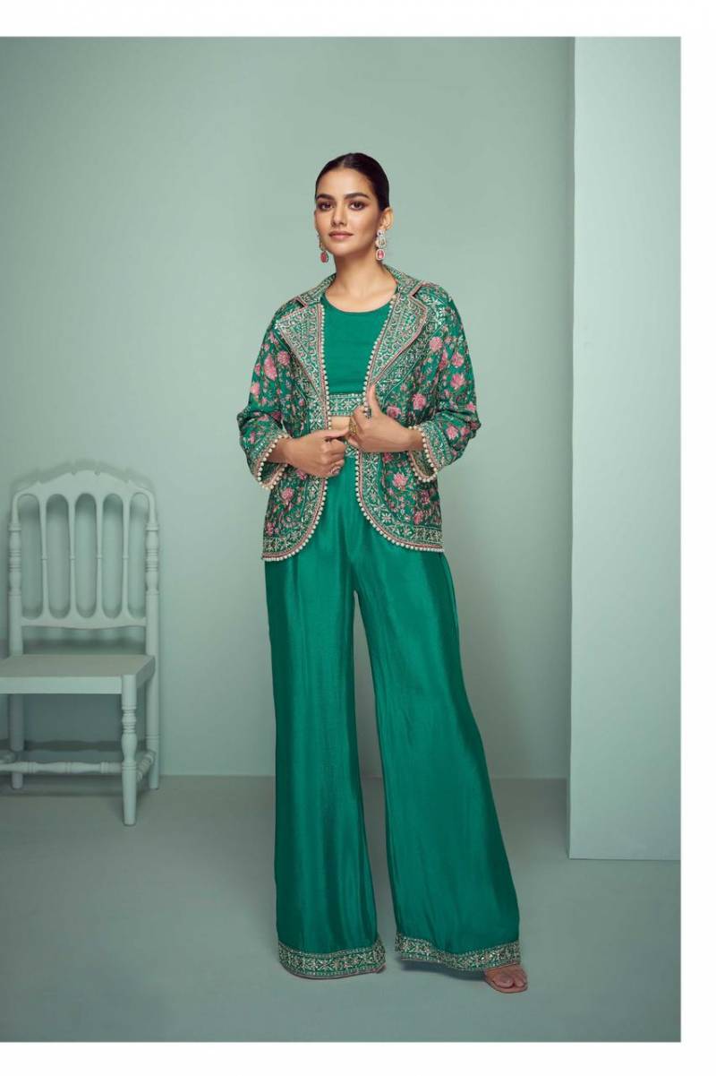 Chinon Silk Indo Western Collection