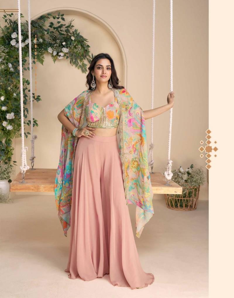 Chinon Silk Indo Western Collection
