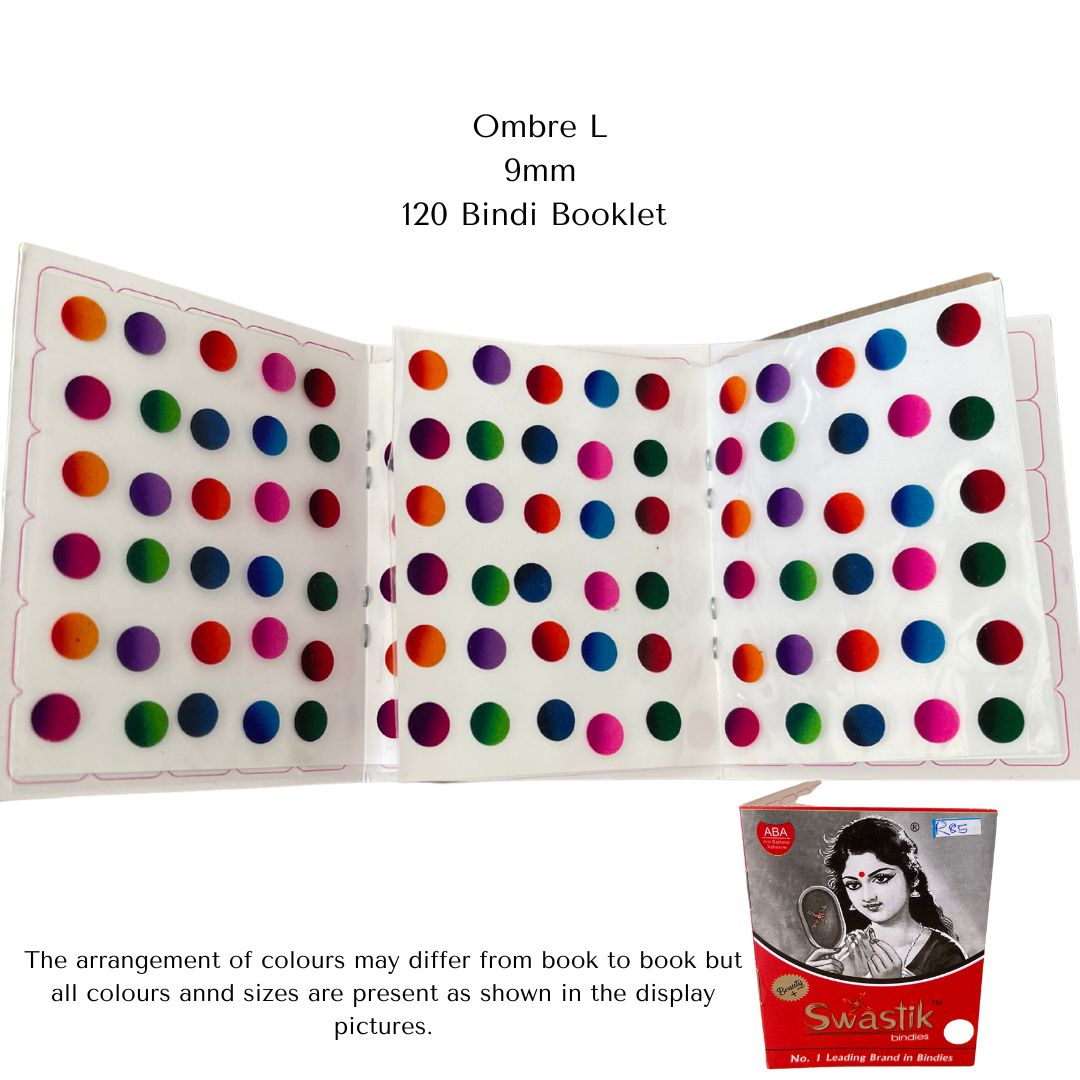Ombre Bindi Booklet - Large