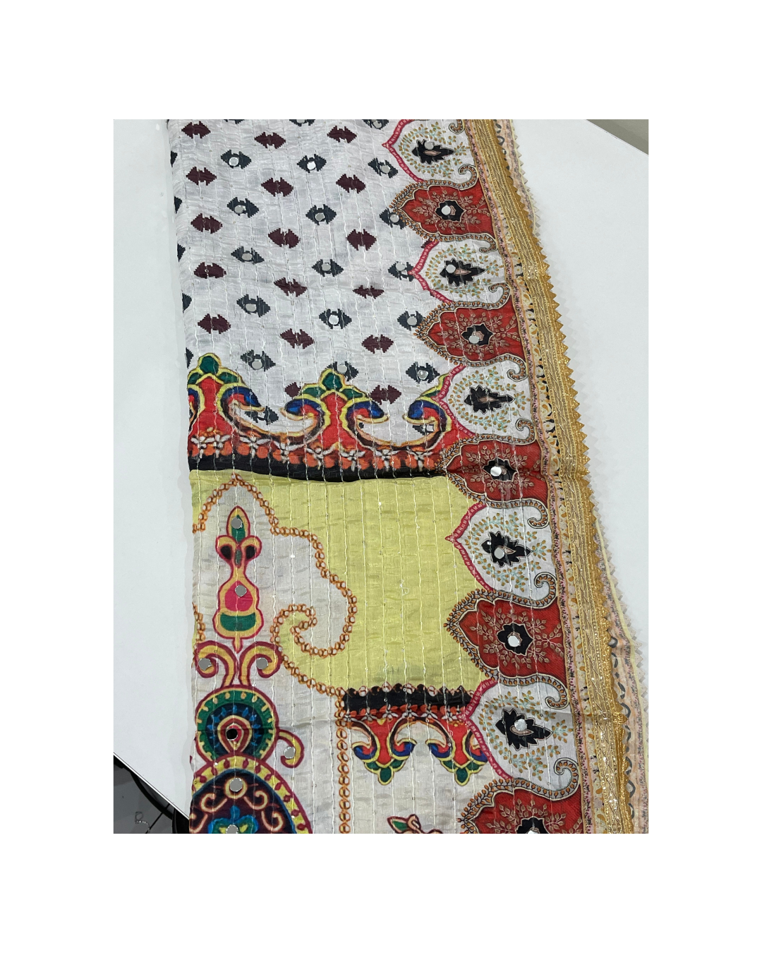 Mirror Work Dupatta