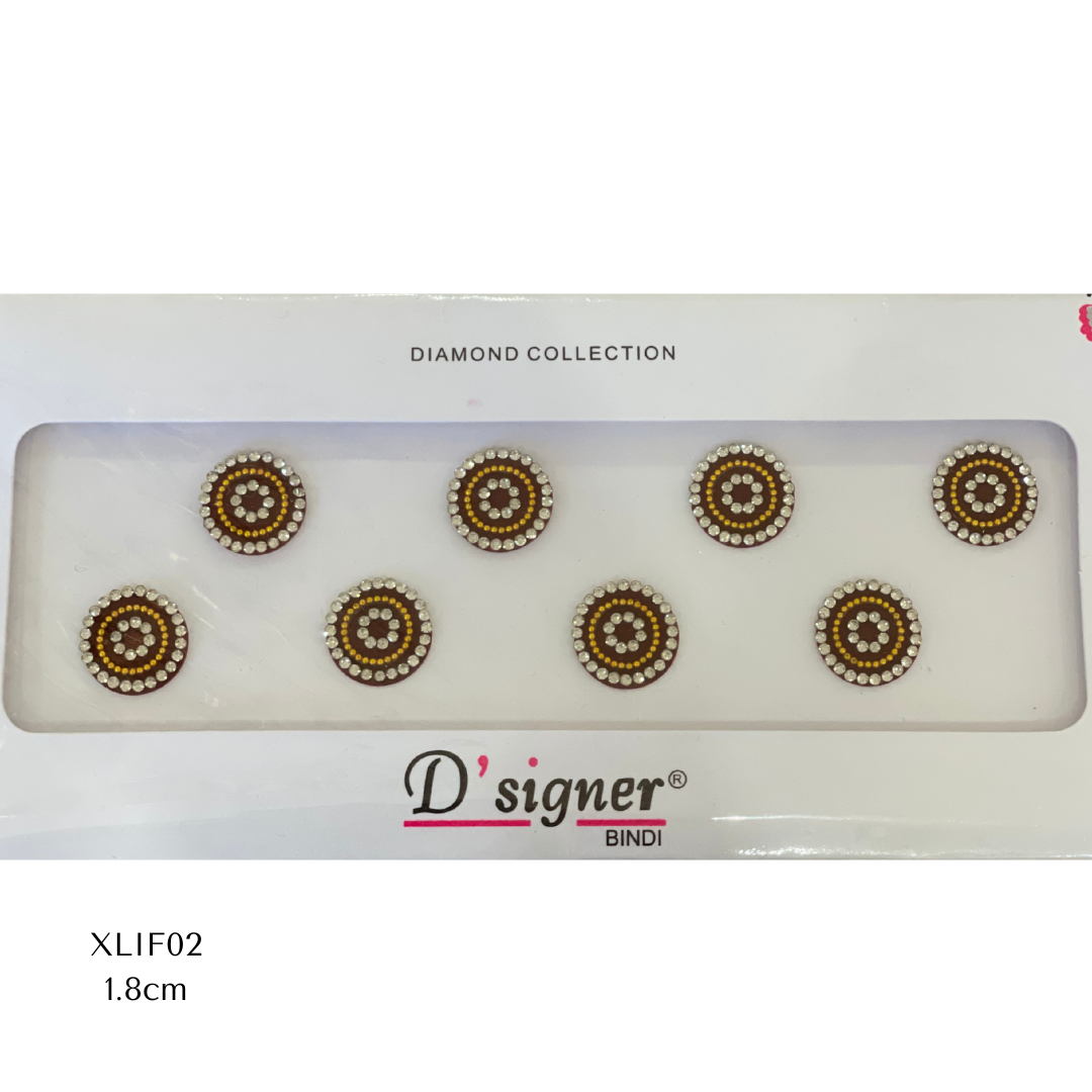 Small Maroon Bindi (Copy) (Copy)