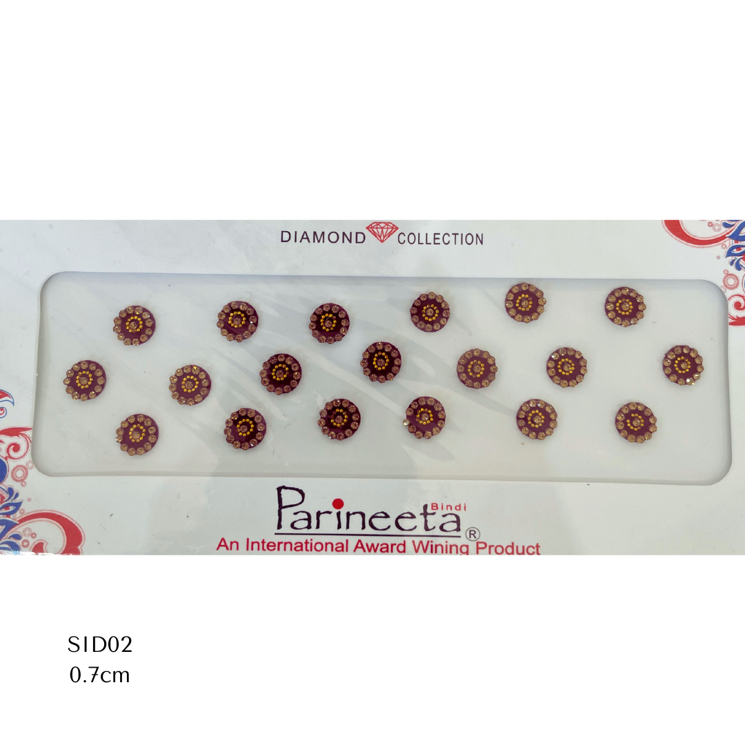 Small Maroon Bindi (Copy)