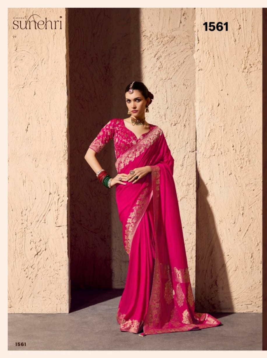 Kimora Pure Viscous Silk Saree