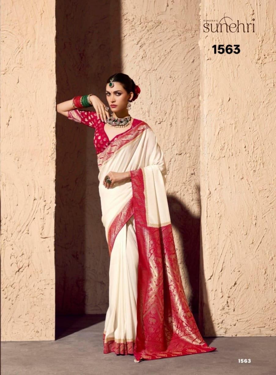 Kimora Pure Viscous Silk Saree