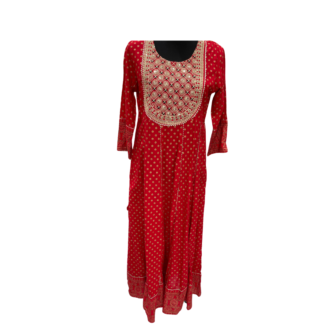 INDOWESTERN MAXI DRESS