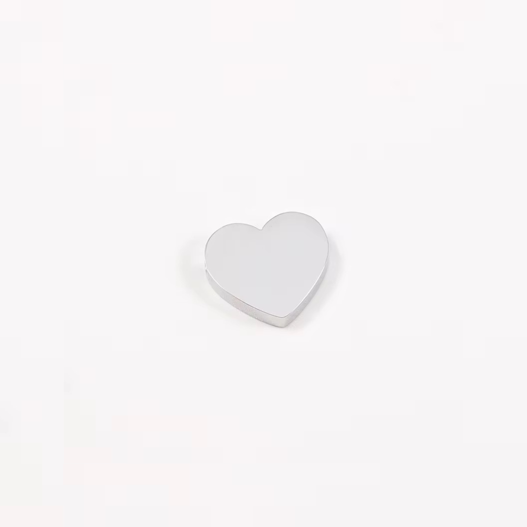 Heart Spacer Beads