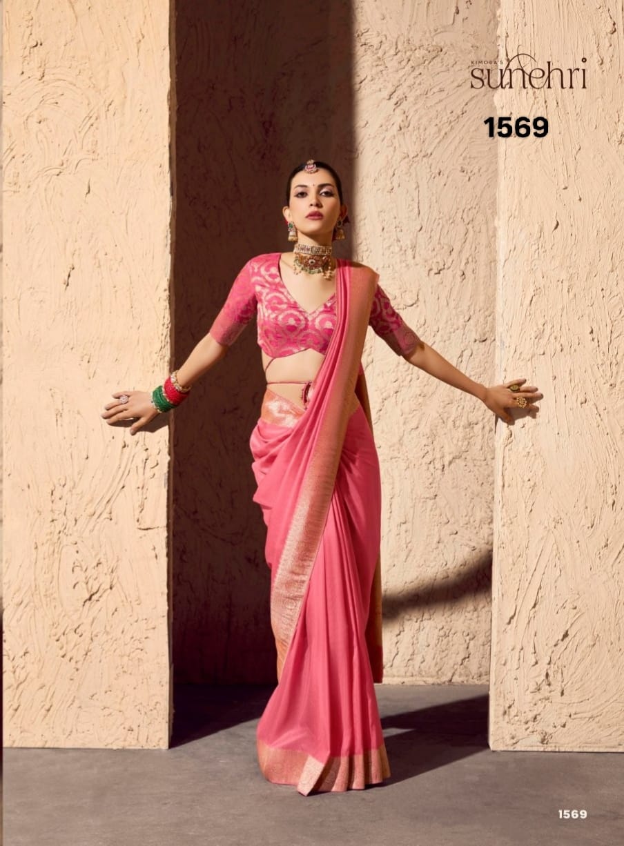 Kimora Pure Viscous Silk Saree