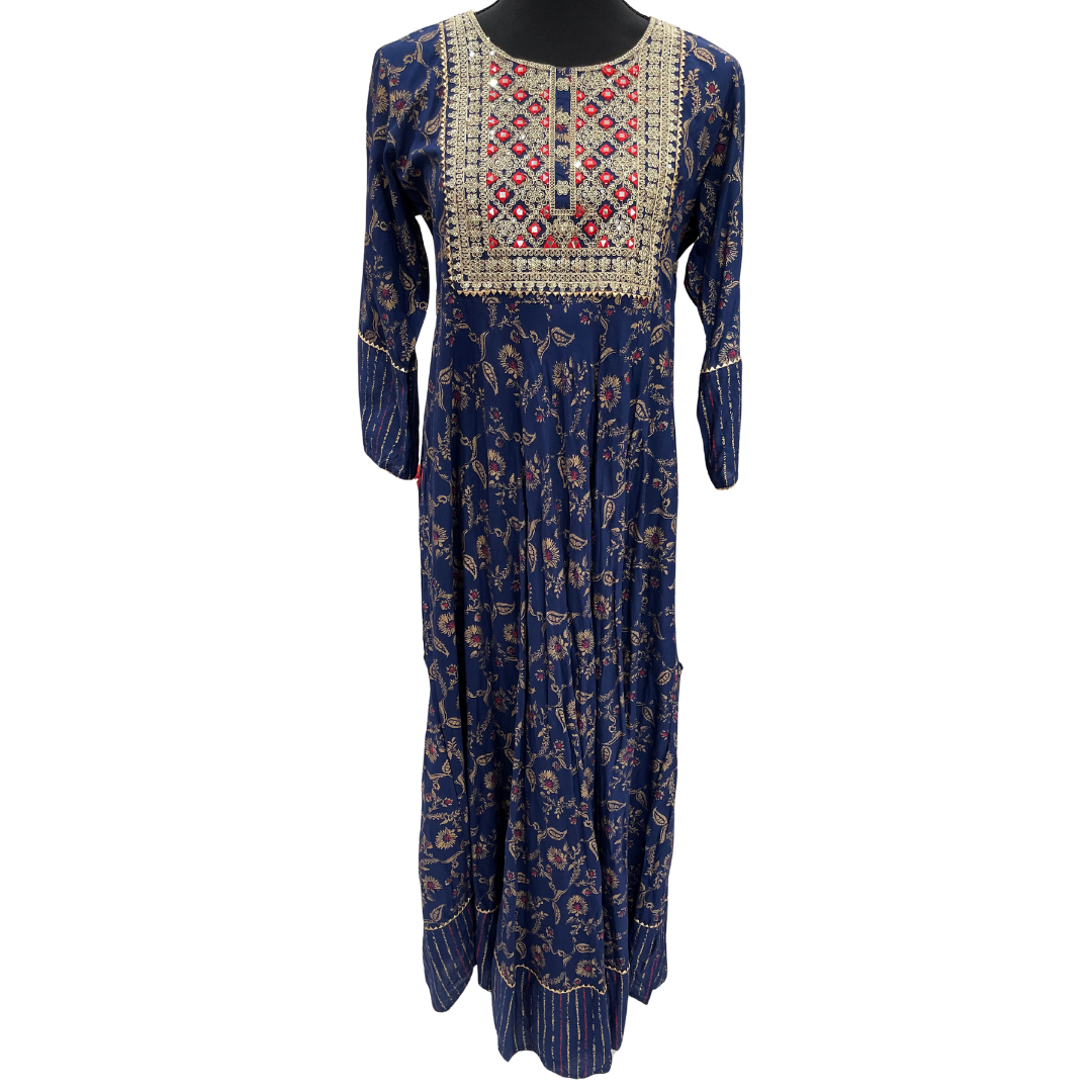 INDOWESTERN MAXI DRESS