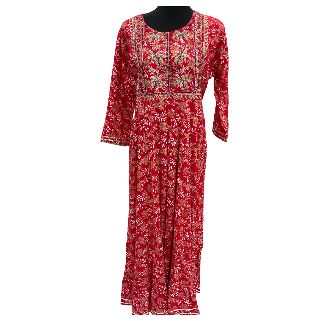 INDOWESTERN MAXI DRESS