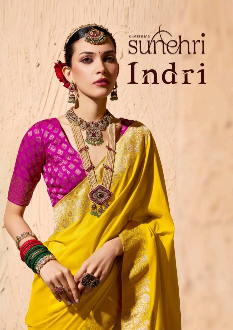 Kimora Pure Viscous Silk Saree