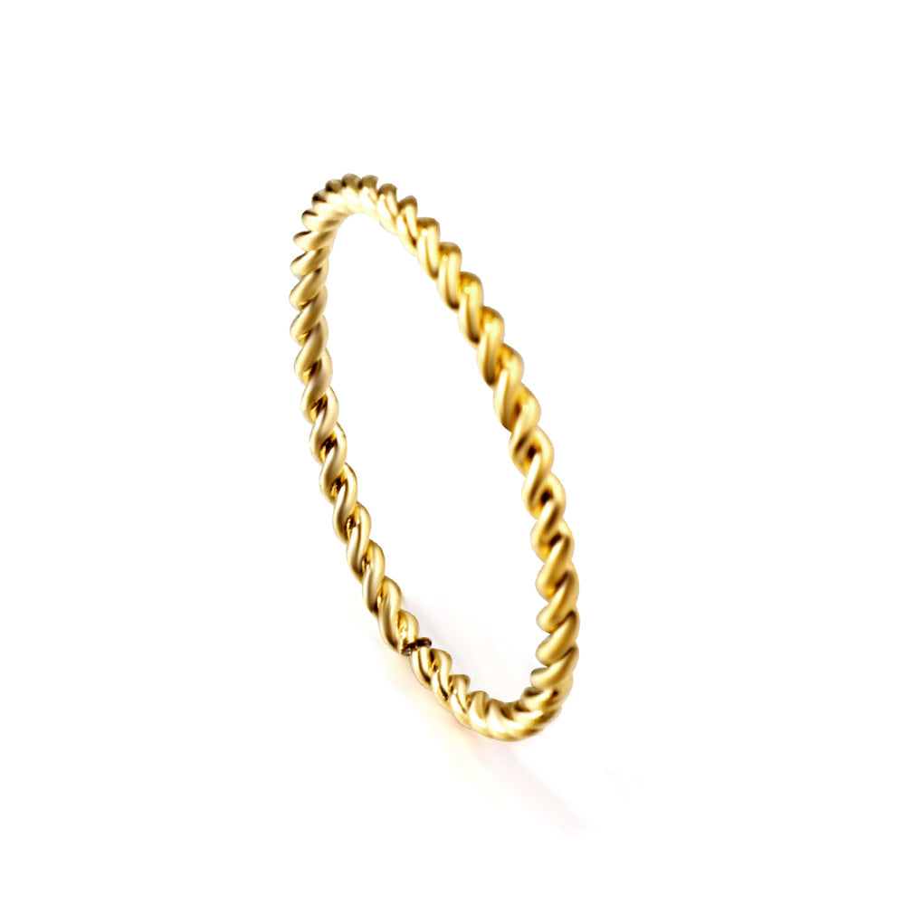 Gold Plated Minimalist Band