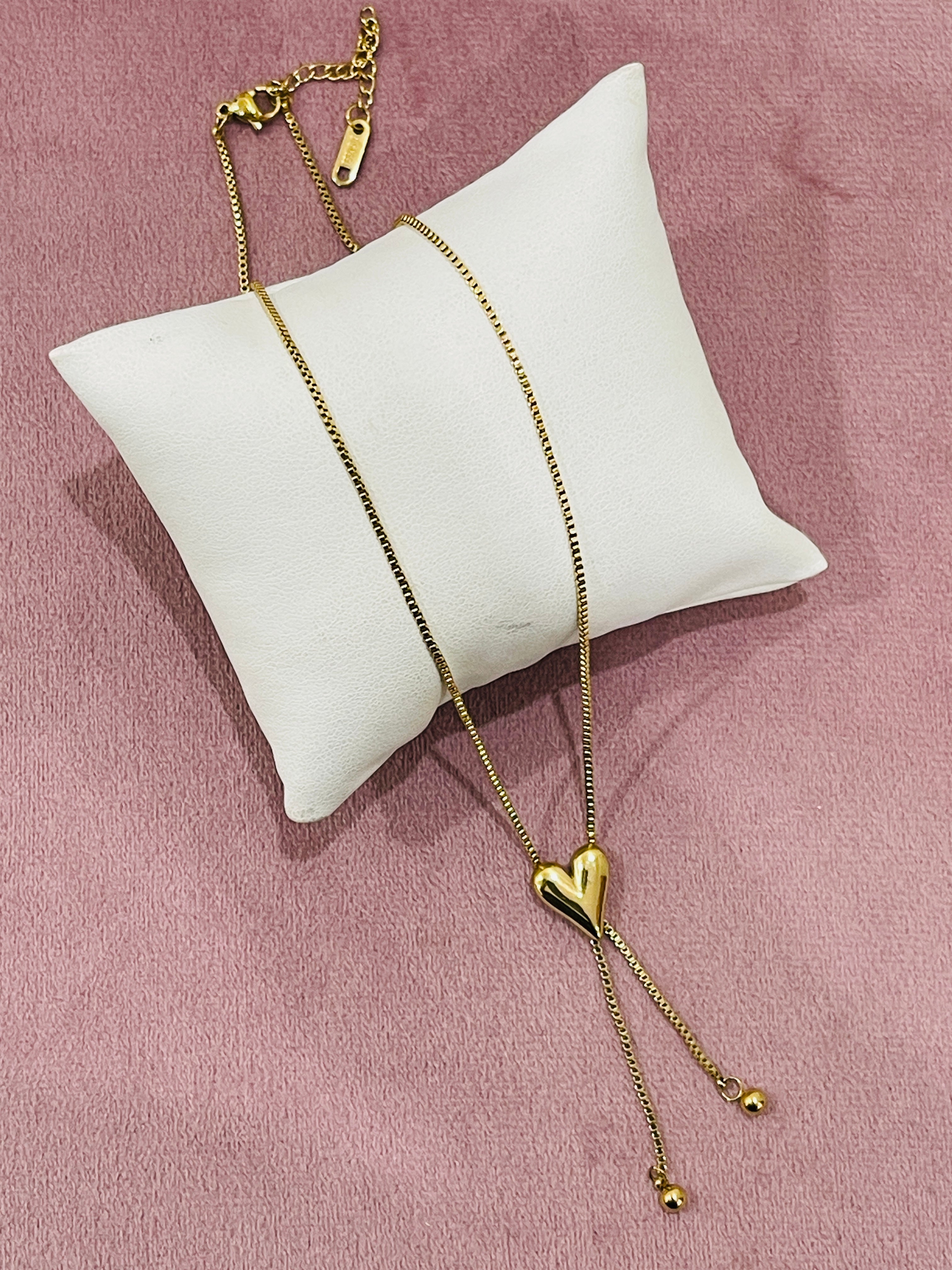 Stainless Steel Necklace with Pendant