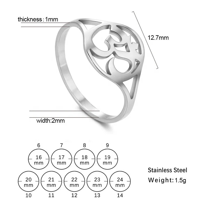 Om / Aum Ring
