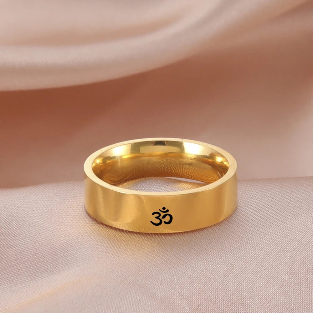 Om / Aum Ring Bands