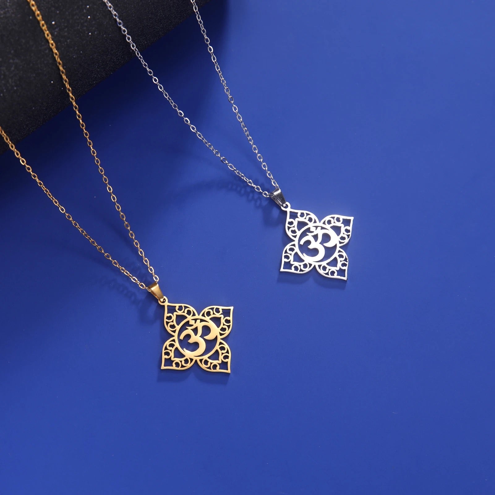 Sanskrit Om Aum Necklace