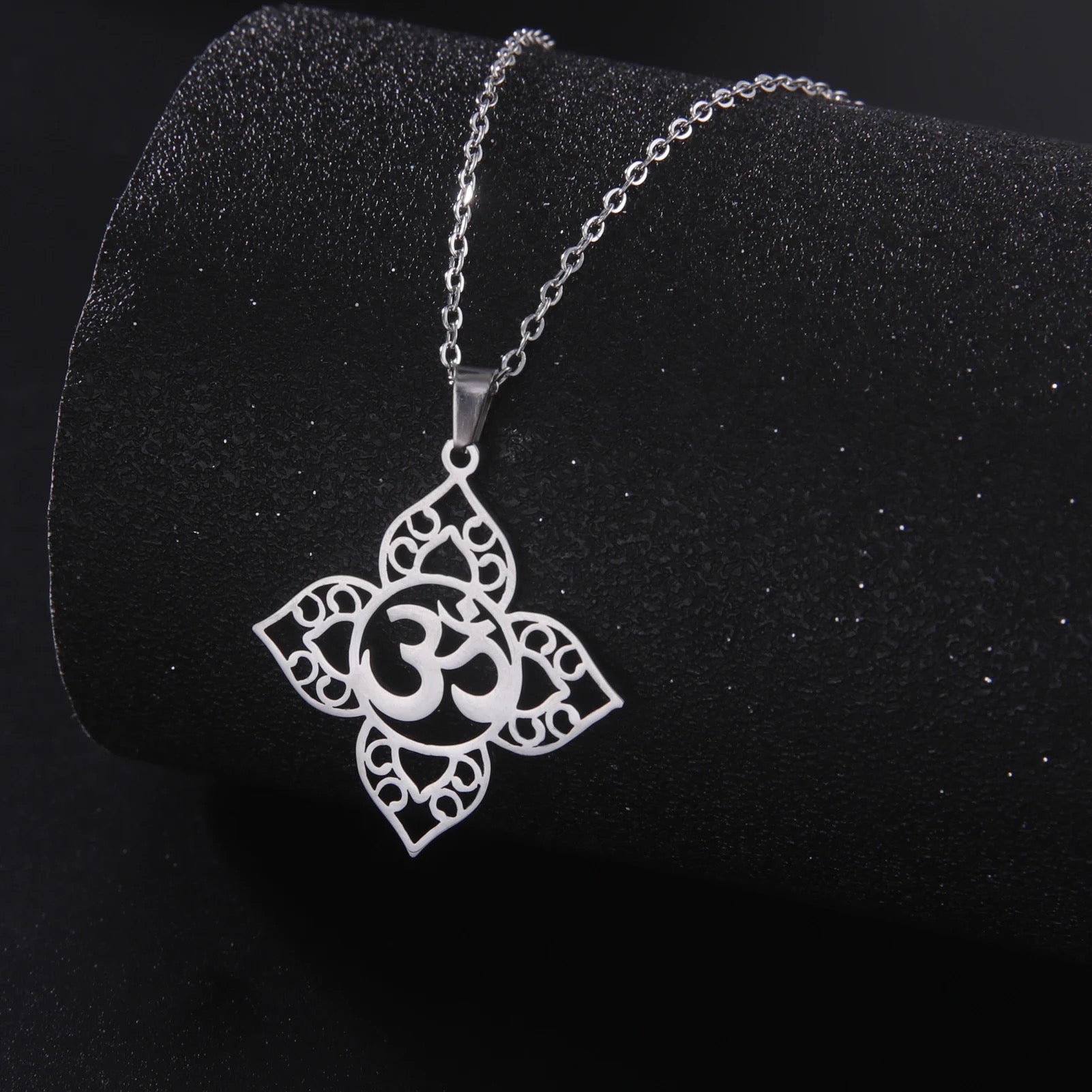 Sanskrit Om Aum Necklace