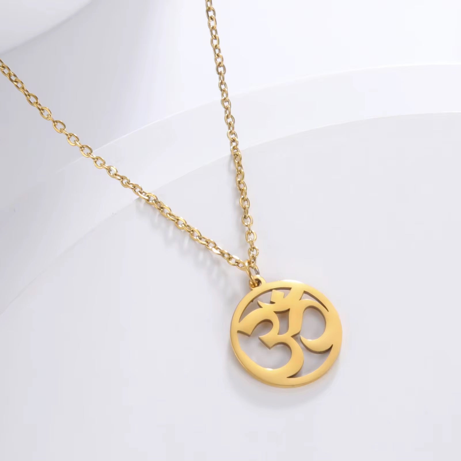 Sanskrit Om Aum Necklace