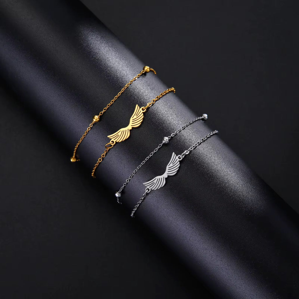 Angel Wings Double Layer Bracelet