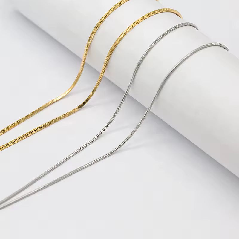 Herringbone Necklace (2mm)