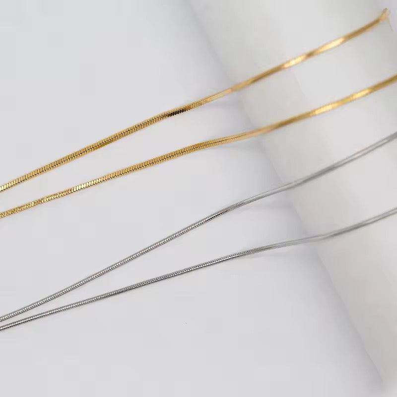 Herringbone Necklace (2mm)
