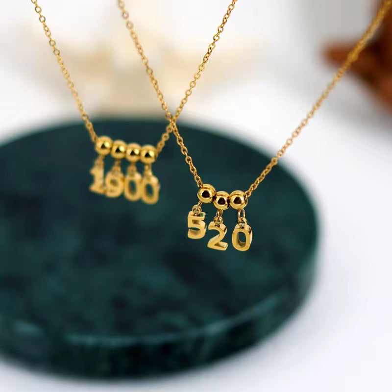 Number Charms (Waterproof)