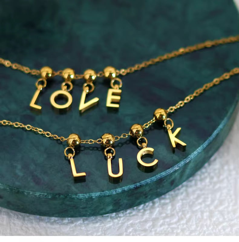 Alphabet Charms (Waterproof)