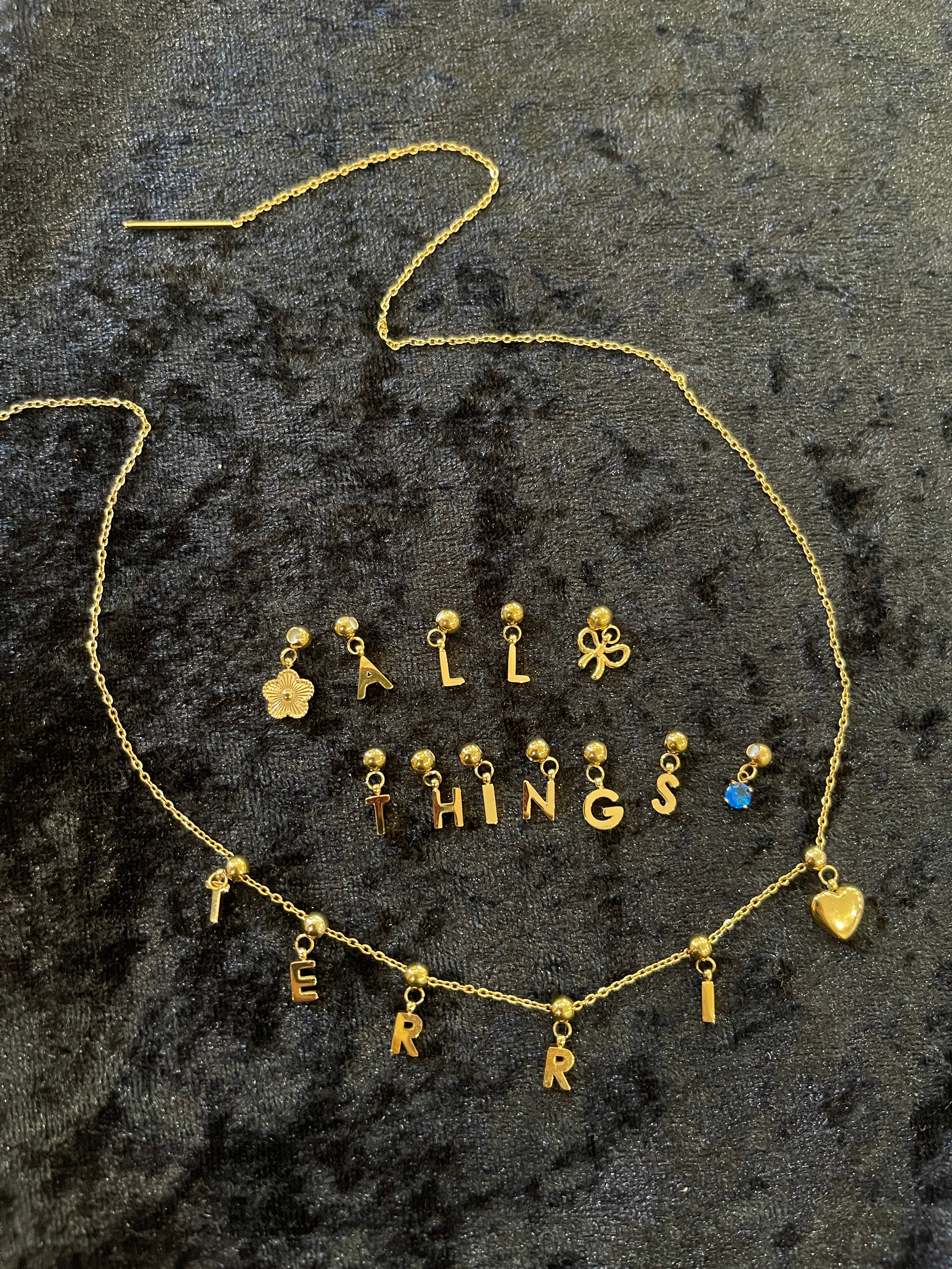 Alphabet Charms (Waterproof)