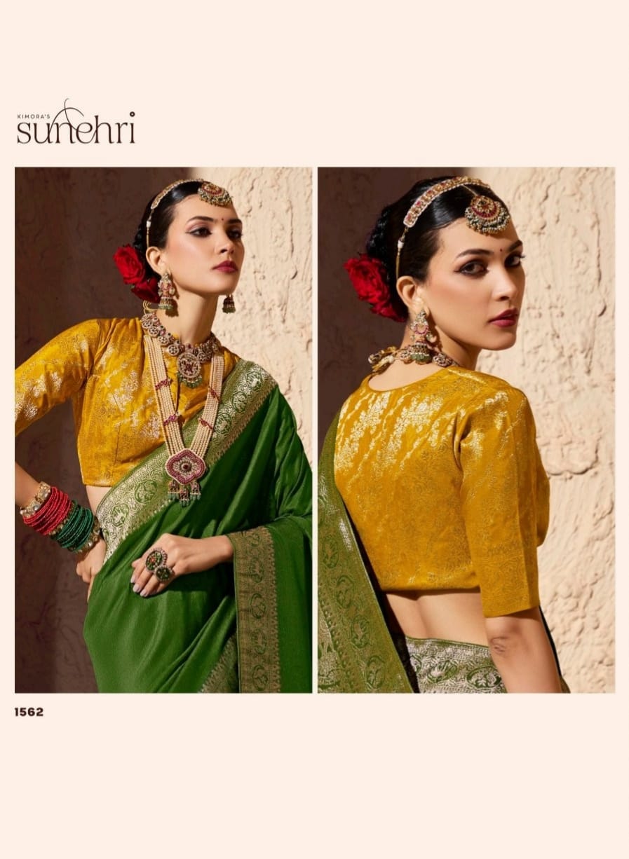 Kimora Pure Viscous Silk Saree