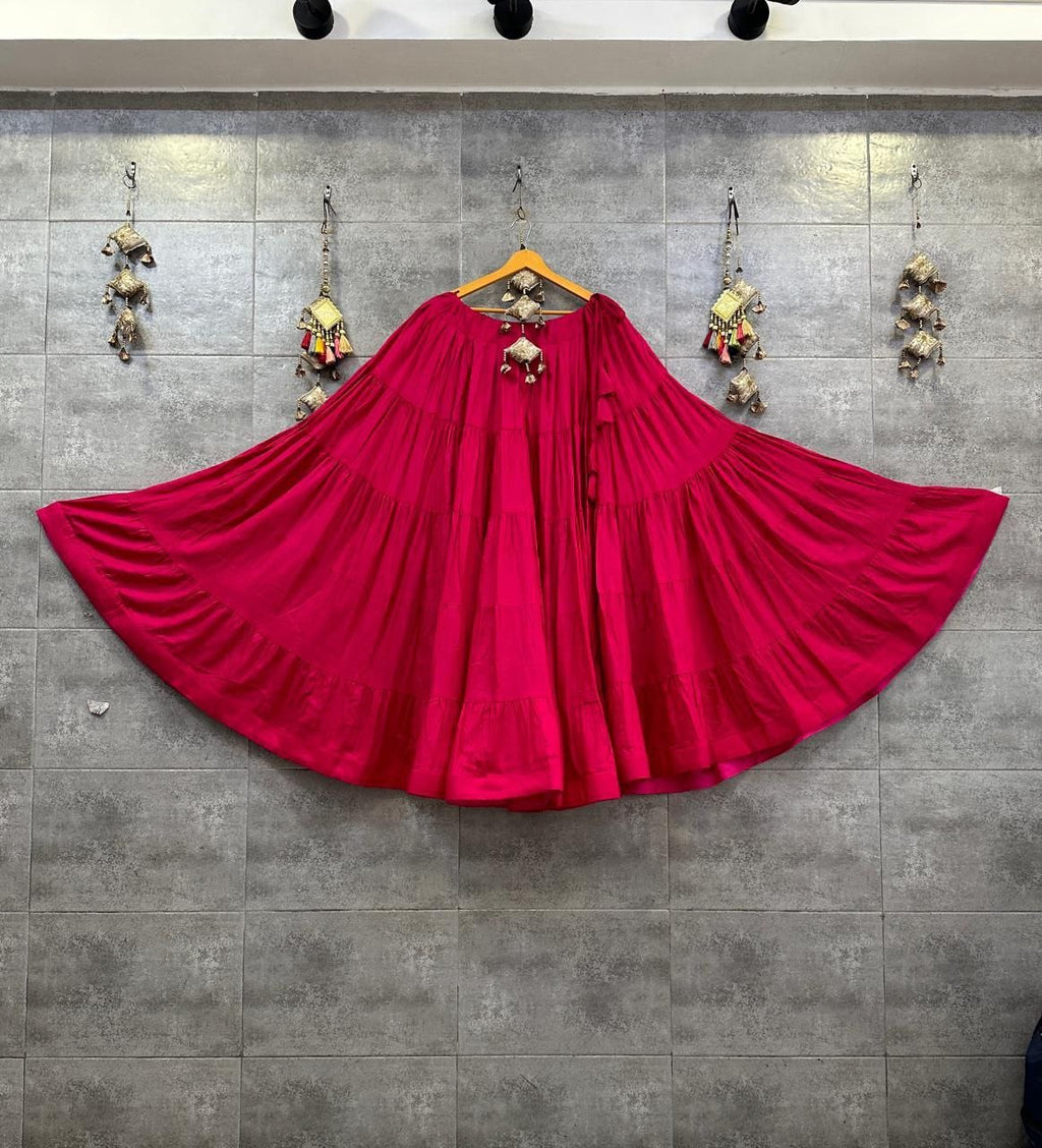 Lehenga Skirt - Available in 7 Colours