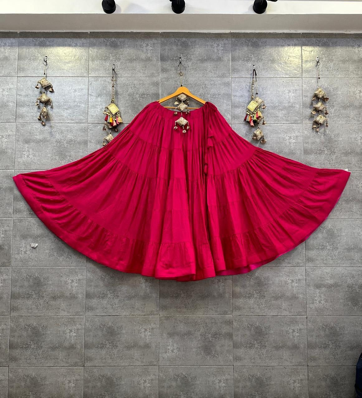 Lehenga Skirt - Available in 7 Colours