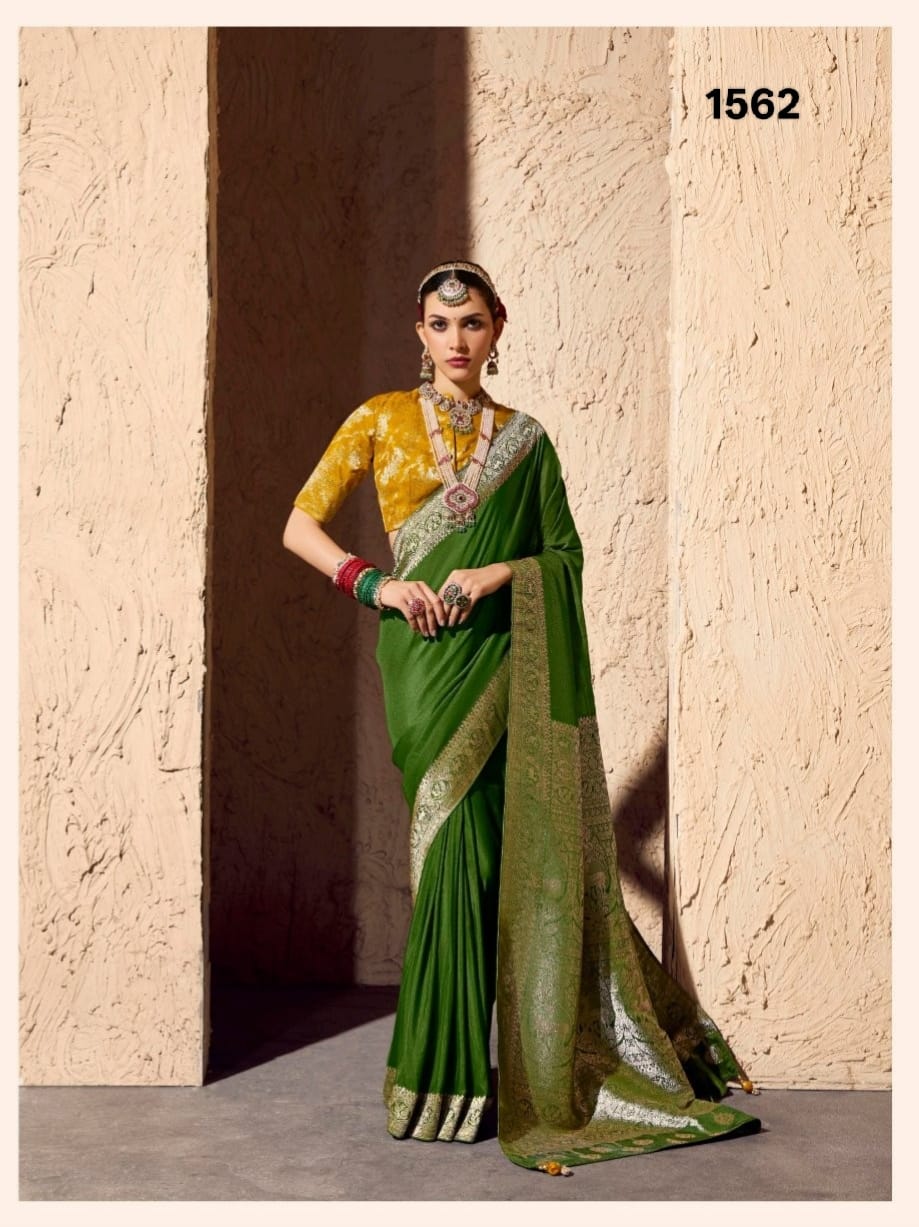 Kimora Pure Viscous Silk Saree