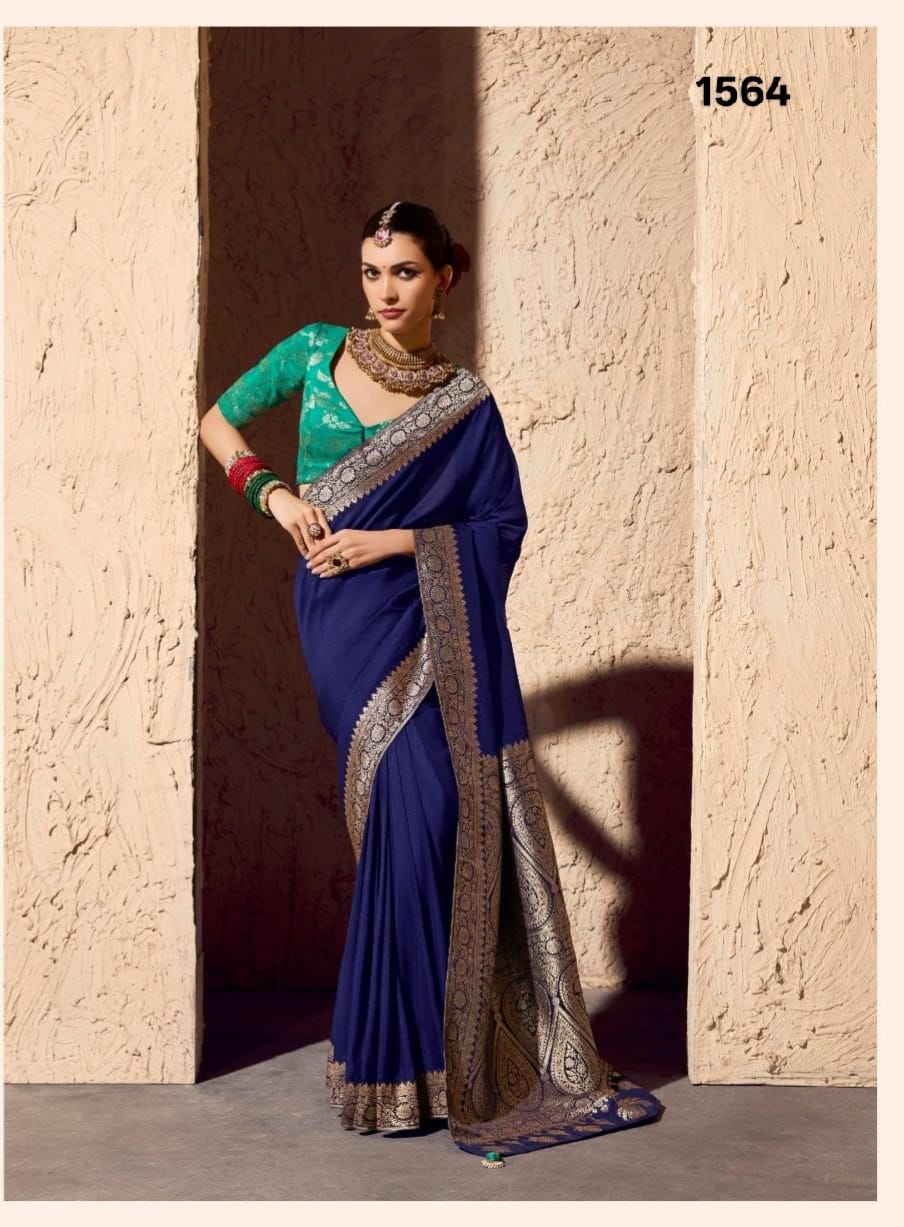 Kimora Pure Viscous Silk Saree
